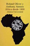 ÁFRICA DESDE 1800