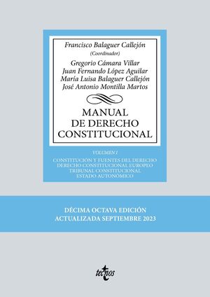 MANUAL DE DERECHO CONSTITUCIONAL I