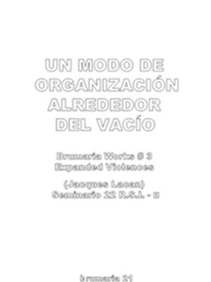 UN MODO DE ORGANIZAR ALREDEDOR DEL VACÍO. BRUMARIA WORKS #3 EXPANDED VIOLENCES