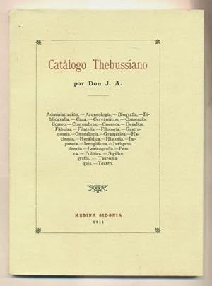 CATÁLOGO THEBUSSIANO (FASC.)