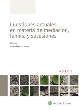 CUESTIONES ACTUALES EN MATERIA DE MEDIACION, FAMILIA Y SUCESIONES