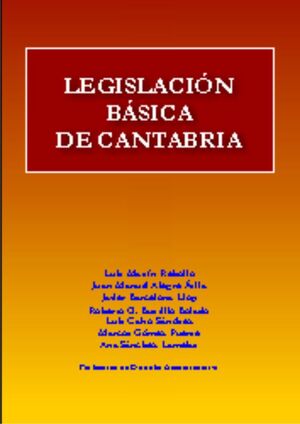 LEGISLACIÓN BÁSICA DE CANTABRIA