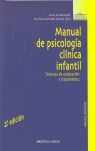 MANUAL DE PSICOLOGÍA CLÍNICA INFANTIL