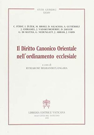 IL DIRITTO CANONICO ORIENTALE NELL'ORDINAMENTO ECCLESIALE