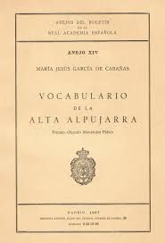 VOCABULARIO DE LA ALTA ALPUJARRA