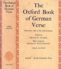 THE OXFORD BOOK OF GERMAN VERSE: FROM THE 12TH TO THE 20TH CENTURY
